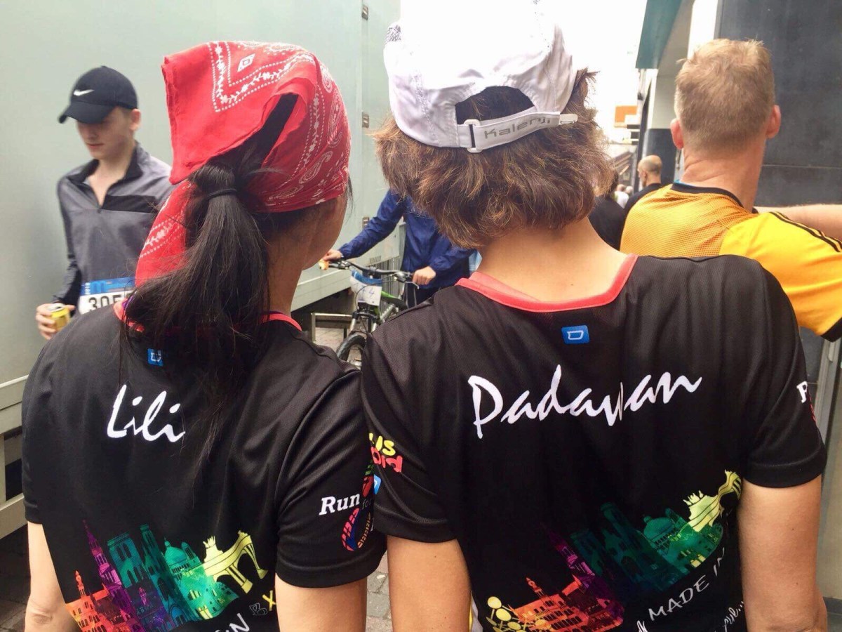 C’est l’histoire de deux superwomen au maasmarathon&nbsp;relais…