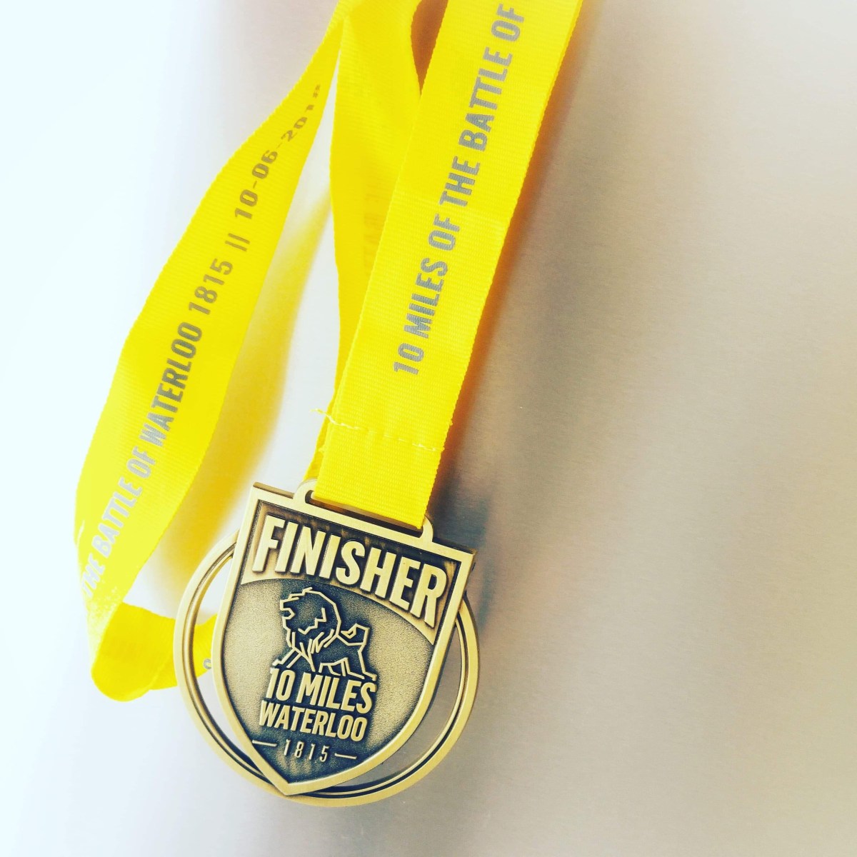 Les 10 miles de Waterloo ou comment courir sur un champ de&nbsp;bataille!